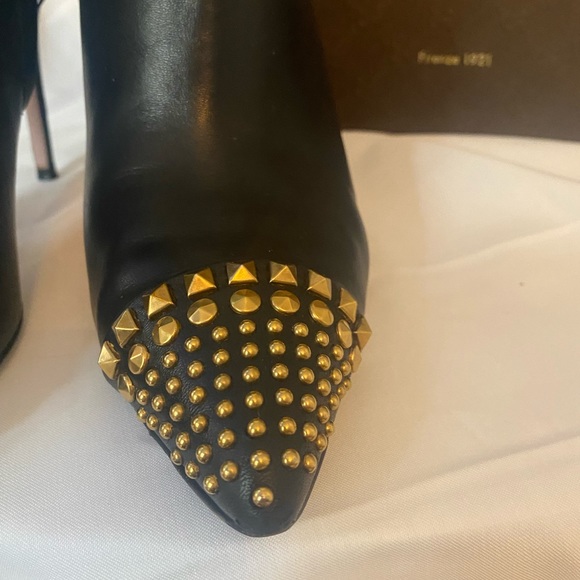 Gucci Malaga Kid Black Ankle boots. Size 38.5. Gorgeous 🦋🦋🦋 - Picture 8 of 11